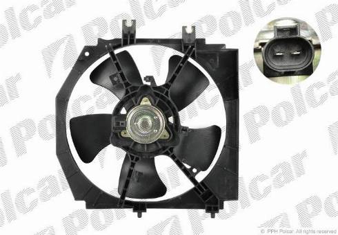 Polcar 450923W1-Q - Ventilators, Motora dzesēšanas sistēma www.autospares.lv