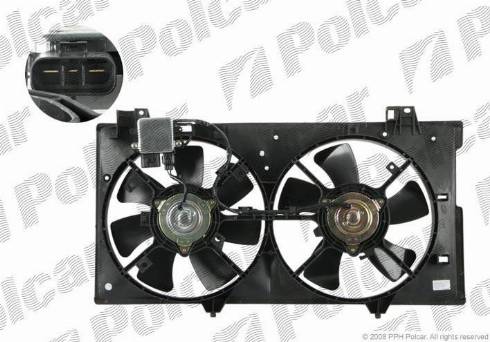 Polcar 451923W3 - Ventilators, Motora dzesēšanas sistēma www.autospares.lv