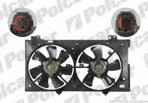 Polcar 451923W2 - Ventilators, Motora dzesēšanas sistēma www.autospares.lv