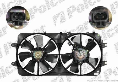 Polcar 451823W1 - Ventilators, Motora dzesēšanas sistēma www.autospares.lv