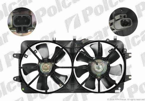 Polcar 451823W2 - Ventilators, Motora dzesēšanas sistēma www.autospares.lv