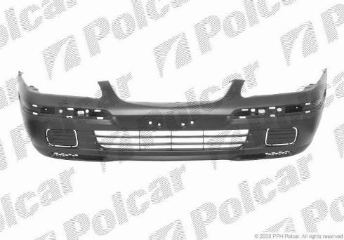 Polcar 451707 - Bampers www.autospares.lv