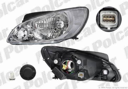 Polcar 4044091E - Pamatlukturis www.autospares.lv