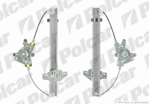 Polcar 4007PSG7 - Stikla pacelšanas mehānisms www.autospares.lv