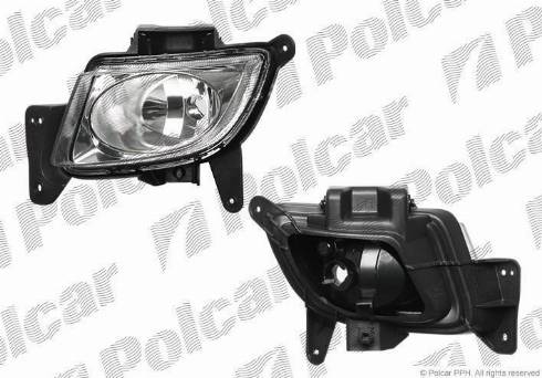 Polcar 401530-X - Miglas lukturis www.autospares.lv