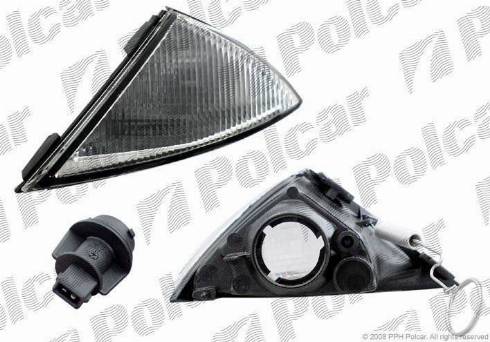 Polcar 4202191E - Pagrieziena signāla lukturis www.autospares.lv