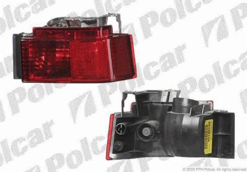 Polcar 5559980E - Aizm. miglas lukturi www.autospares.lv