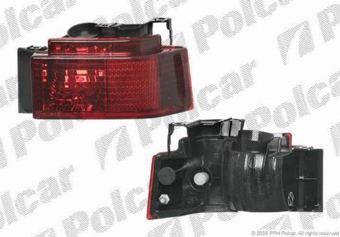 Polcar 5559983E - Aizm. miglas lukturi www.autospares.lv