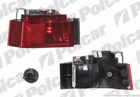 Polcar 5559970E - Aizm. miglas lukturi www.autospares.lv