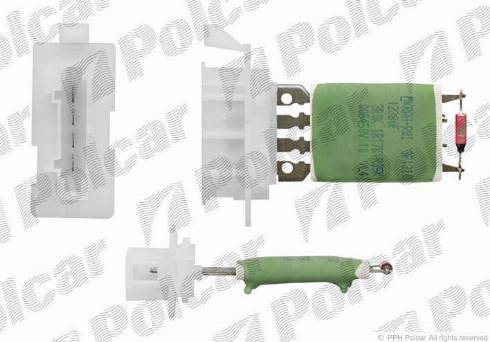 Polcar 5555KST1X - Regulators, Salona ventilators www.autospares.lv