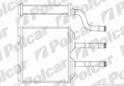 Polcar 5555N8-1 - Siltummainis, Salona apsilde www.autospares.lv