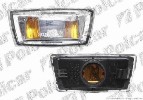 Polcar 5509196E - Pagrieziena signāla lukturis www.autospares.lv