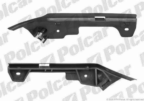 Polcar 550807-7 - Kronšteins, Trieciena slāpētājs www.autospares.lv