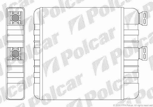 Polcar 5508N8-1 - Siltummainis, Salona apsilde www.autospares.lv