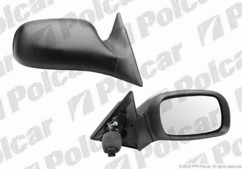 Polcar 5507524M - Ārējais atpakaļskata spogulis www.autospares.lv