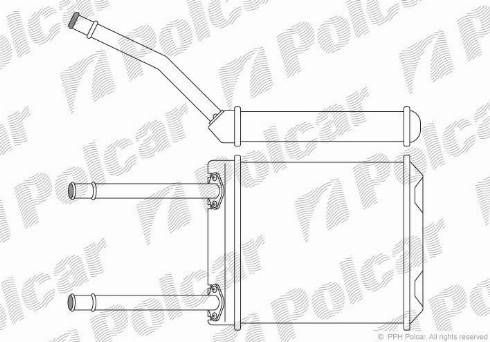 Polcar 5507N8A1 - Siltummainis, Salona apsilde www.autospares.lv