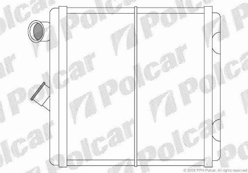 Polcar 5514N8-3 - Siltummainis, Salona apsilde www.autospares.lv