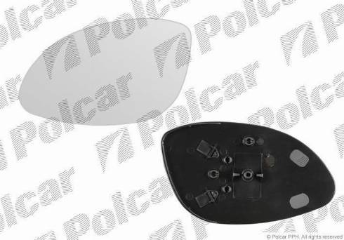 Polcar 5516543M - Ārējais atpakaļskata spogulis www.autospares.lv