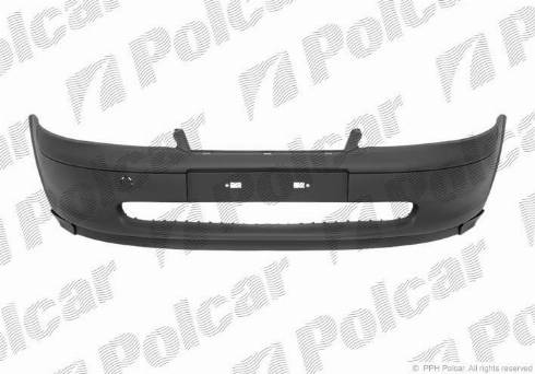 Polcar 55160710 - Bampers www.autospares.lv