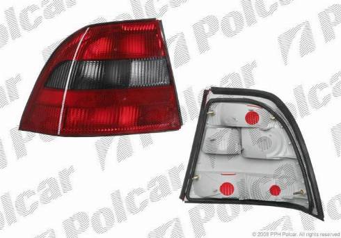 Polcar 5516871E - Aizmugurējais lukturis www.autospares.lv