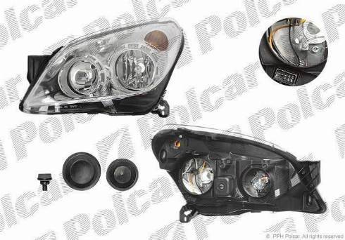 Polcar 551009-E - Pamatlukturis www.autospares.lv