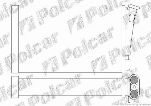 Polcar 5527N8-1 - Siltummainis, Salona apsilde www.autospares.lv