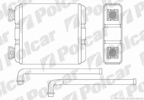 Polcar 5098N81X - Siltummainis, Salona apsilde www.autospares.lv