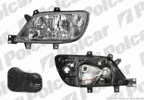 Polcar 506410-E - Pamatlukturis www.autospares.lv