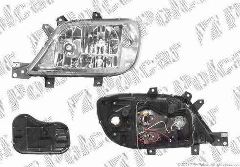 Polcar 5064091E - Pamatlukturis www.autospares.lv