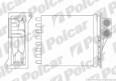 Polcar 5065N82X - Siltummainis, Salona apsilde www.autospares.lv