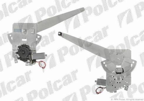 Polcar 5062PSE1 - Stikla pacelšanas mehānisms www.autospares.lv