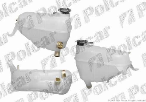 Polcar 5014ZB-1 - Kompensācijas tvertne, Dzesēšanas šķidrums www.autospares.lv