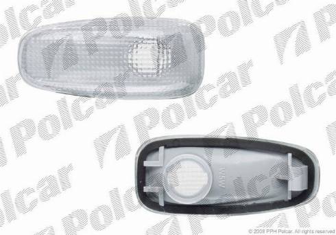 Polcar 5015195E - Pagrieziena signāla lukturis www.autospares.lv