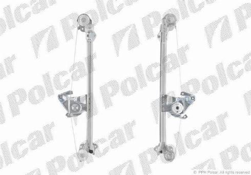 Polcar 5015PSG3 - Stikla pacelšanas mehānisms www.autospares.lv