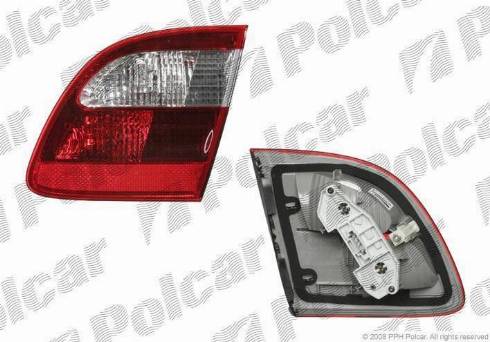 Polcar 5016873E - Aizmugurējais lukturis www.autospares.lv