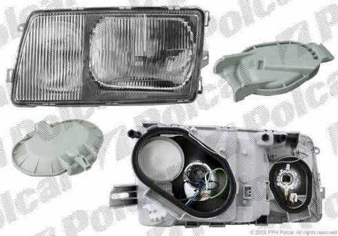 Polcar 5026100E - Клиновой ремень, поперечные рёбра www.autospares.lv