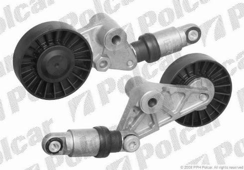 Polcar 534003310 - Натяжитель, поликлиновый ремень www.autospares.lv