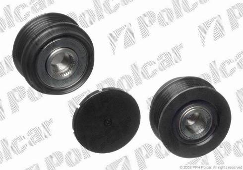 Polcar 535000410 - Шкив генератора, муфта www.autospares.lv