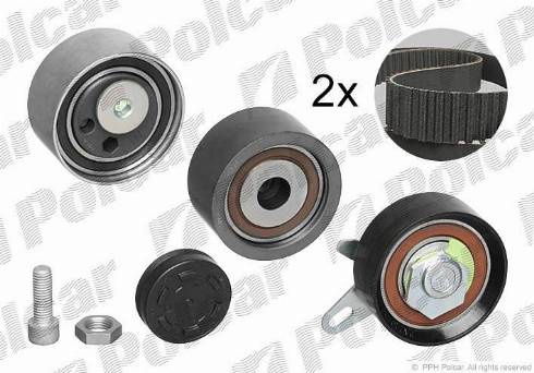 Polcar 530041610 - Zobsiksnas komplekts www.autospares.lv