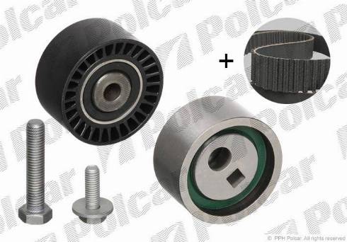 Polcar 530047010 - Timing Belt Set www.autospares.lv