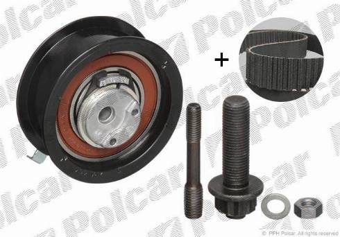 Polcar 530016410 - Timing Belt Set www.autospares.lv