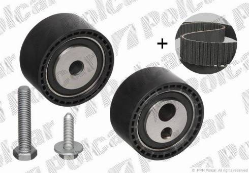 Polcar 530011110 - Timing Belt Set www.autospares.lv