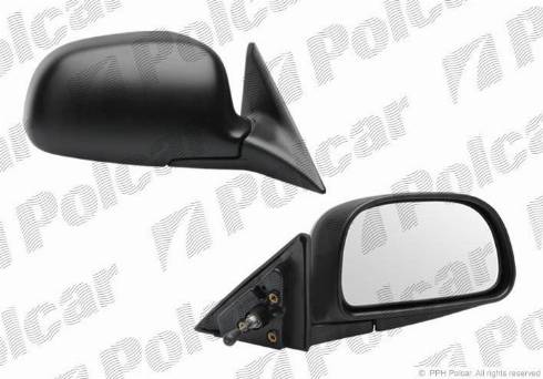 Polcar 5217521M - Ārējais atpakaļskata spogulis www.autospares.lv