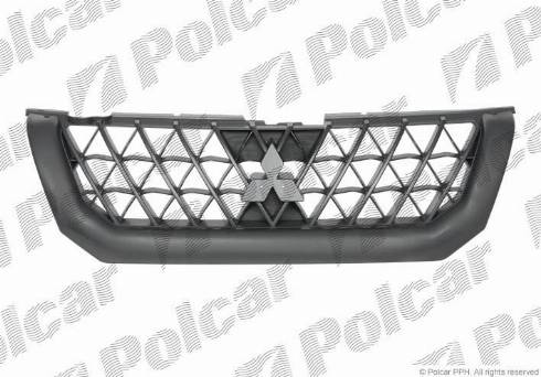 Polcar 528605 - Radiatora reste www.autospares.lv