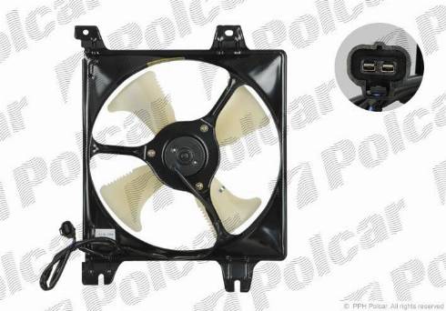 Polcar 522223W4 - Ventilators, Motora dzesēšanas sistēma autospares.lv