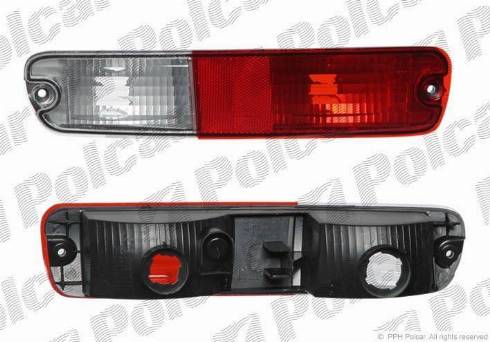 Polcar 527598-E - Aizmugurējais lukturis www.autospares.lv