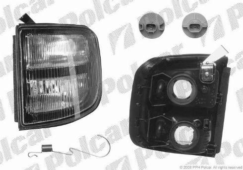 Polcar 527320-E - Pagrieziena signāla lukturis www.autospares.lv