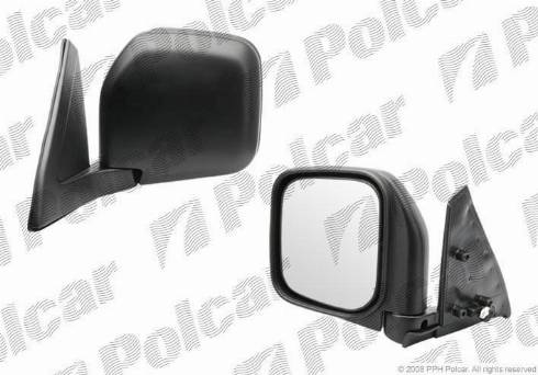 Polcar 5272524M - Ārējais atpakaļskata spogulis www.autospares.lv