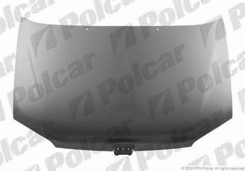 Polcar 570603-1 - Motora pārsegs www.autospares.lv