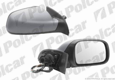 Polcar 5710524M - Ārējais atpakaļskata spogulis www.autospares.lv